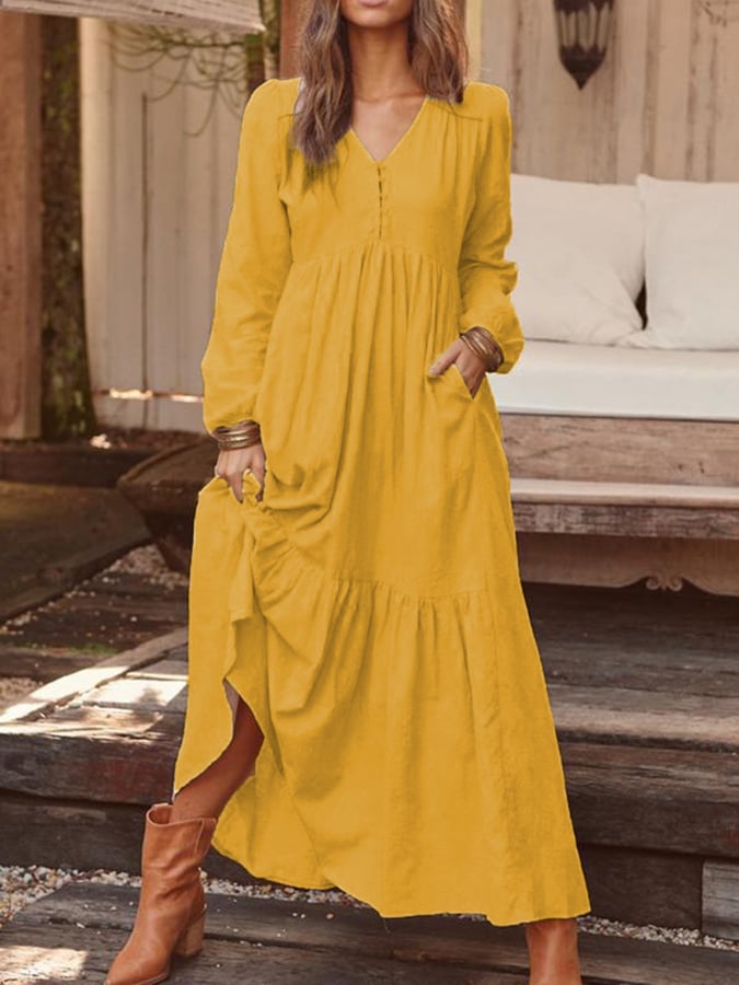 Rafaela | Vestido Capas Asimétricas