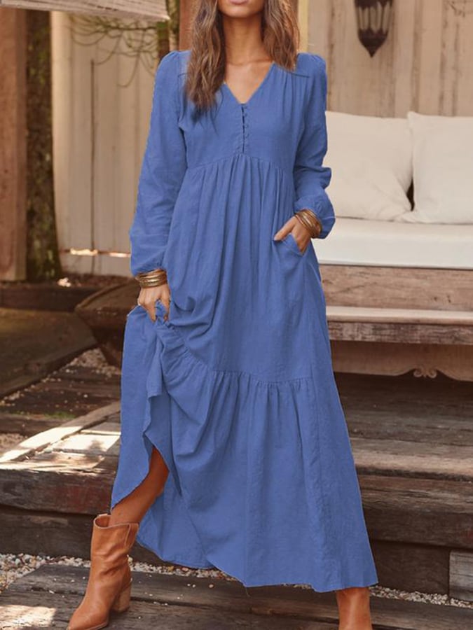 Rafaela | Vestido Capas Asimétricas