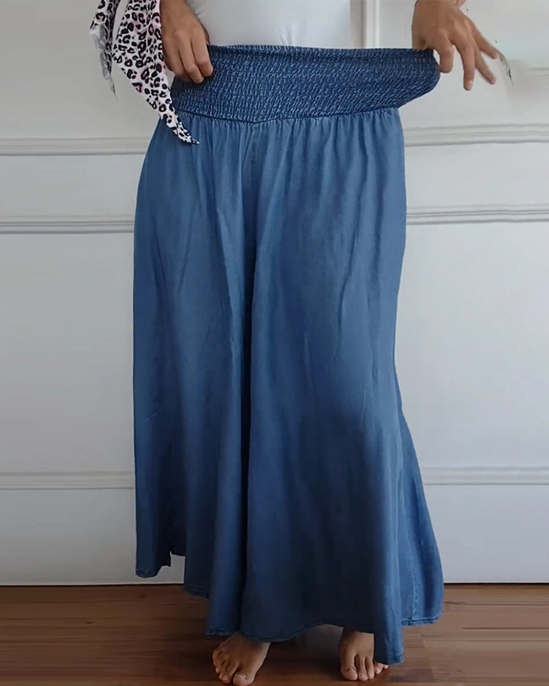 Leoncia | Falda Pantalón Fluida