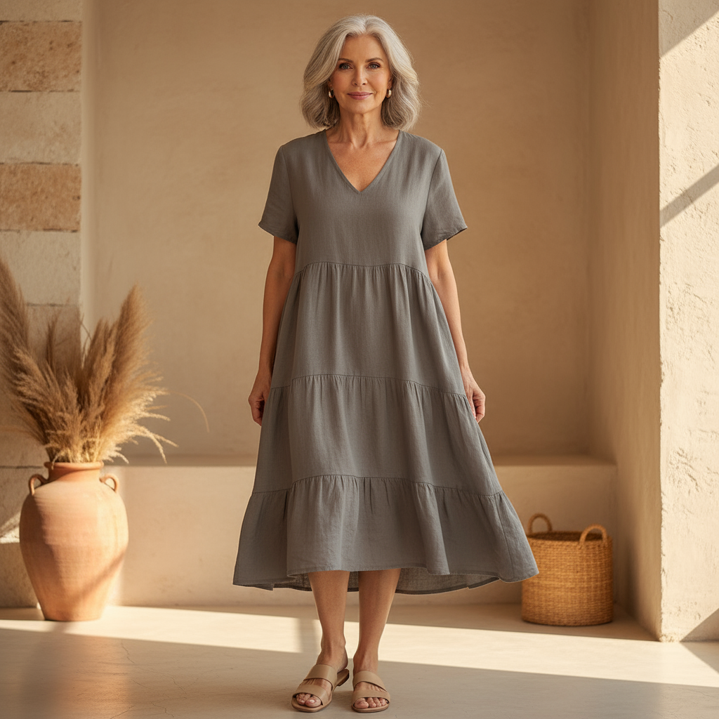 Fiorella | Vestido Bolsillos Laterales