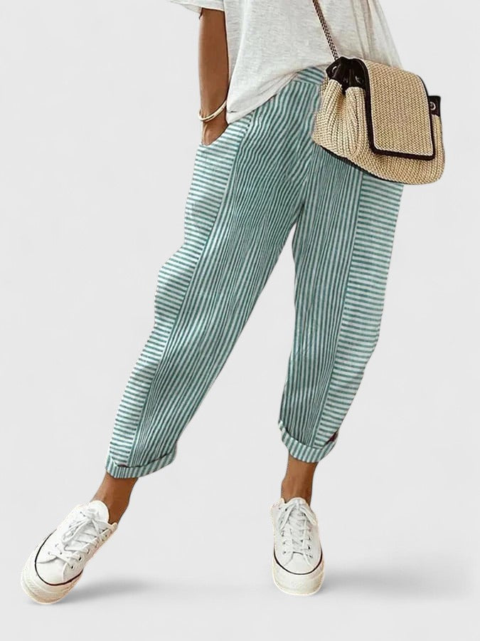 Urraca | Pantalón Rayas Bohemias