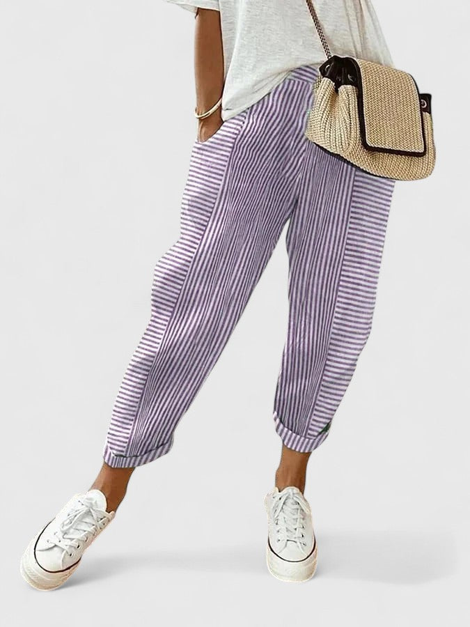 Urraca | Pantalón Rayas Bohemias