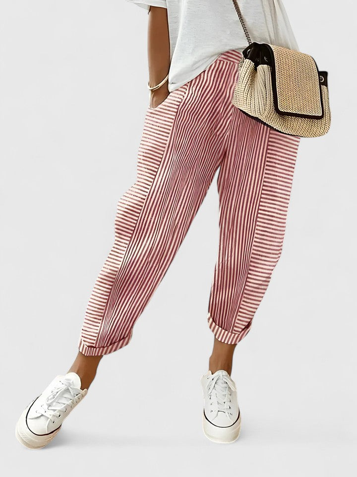Urraca | Pantalón Rayas Bohemias