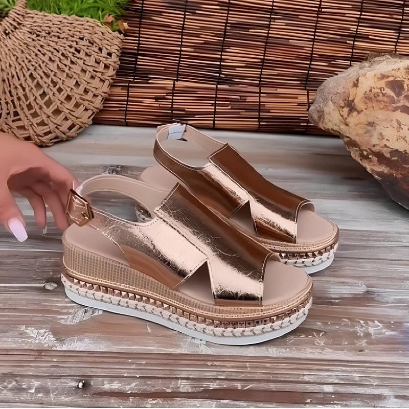みほ | 上品ウェッジサンダル
