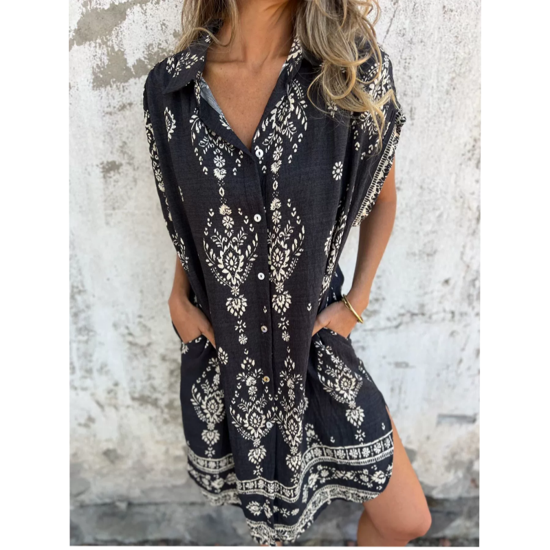 Yaiza| Vestido Detalles Ornamentales