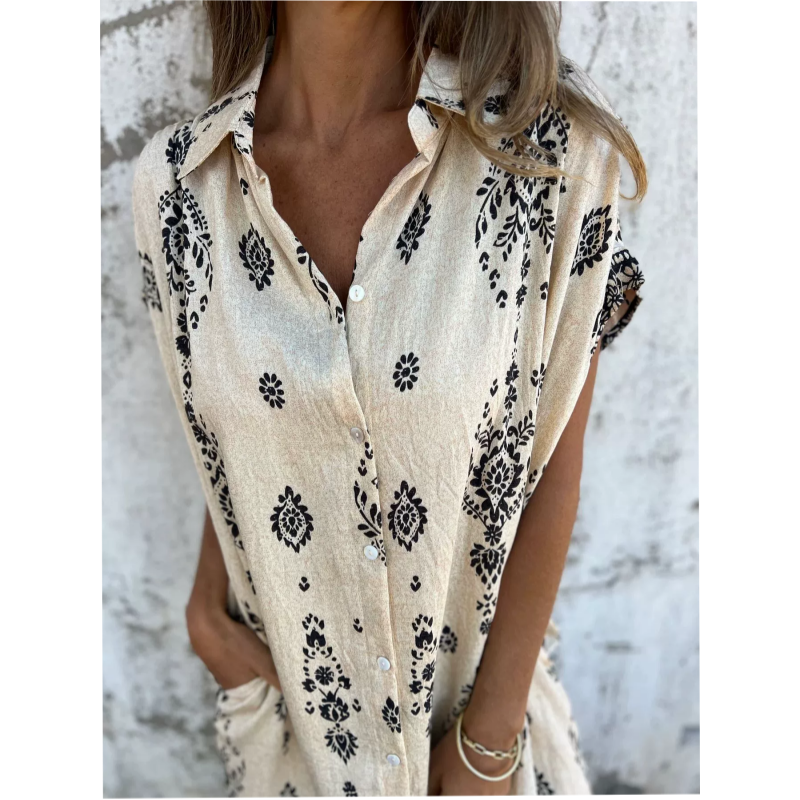 Yaiza| Vestido Detalles Ornamentales