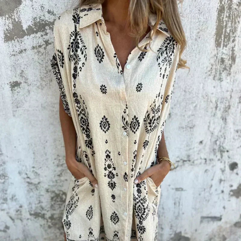 Yaiza| Vestido Detalles Ornamentales