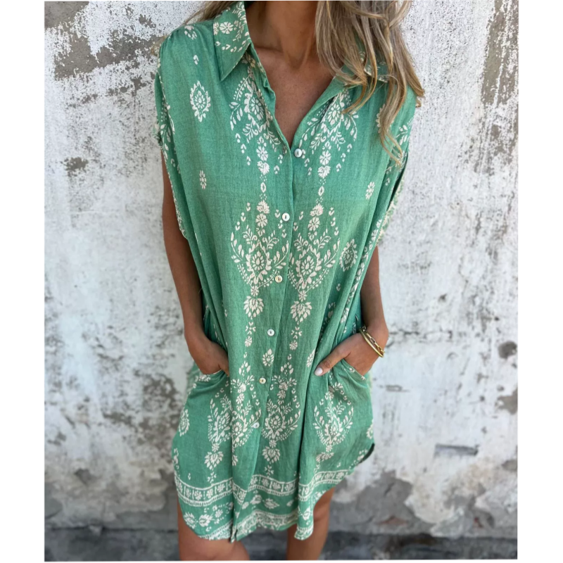 Yaiza| Vestido Detalles Ornamentales