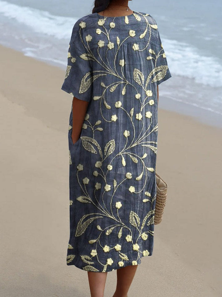 Matilde | Vestido Ramas de Olivo